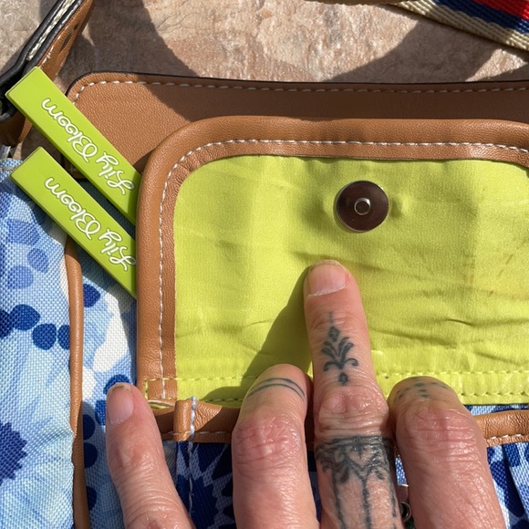 Lily Bloom Bags Lily Bloom Jamie Mini Bag In Karma Bloom Fabric